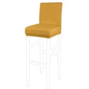 Stretch Bar Stool Cover for Bar Height Side Chair Slipcovers 1pc Gold